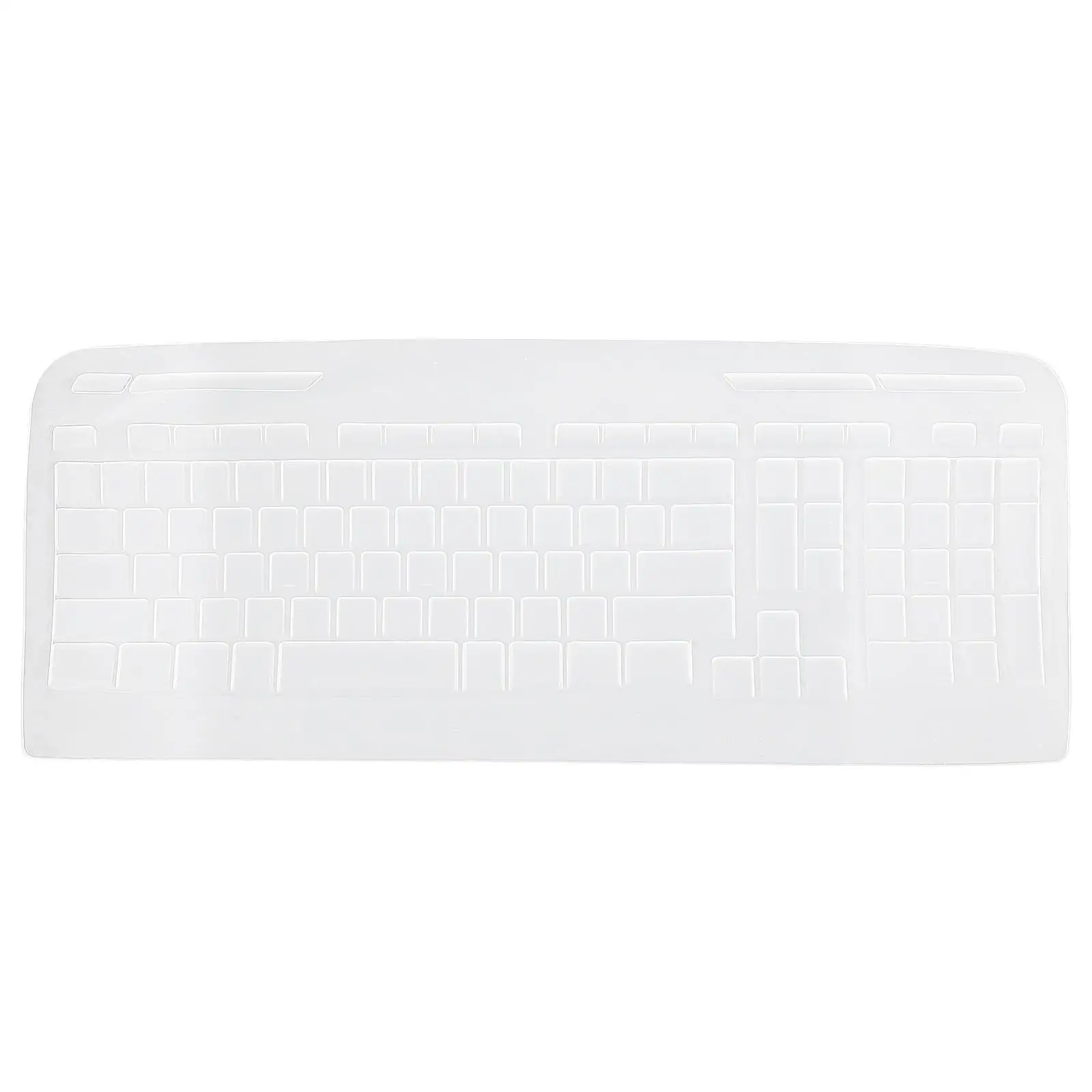 Keyboard Protector Cover Silicone Protective Skin Washable Computer White Silica Gel
Keyboard Protector Cover Silicone Protective Skin Washable Computer White Silica Gel