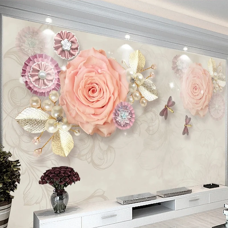 Custom 3D Rose Leaf Wall Mural European Vintage Wallpaper for Living Room Sofa TV Background Wall Art Home Decor
Custom 3D Rose Leaf Wall Mural European Vintage Wallpaper for Living Room Sofa TV Background Wall Art Home Decor