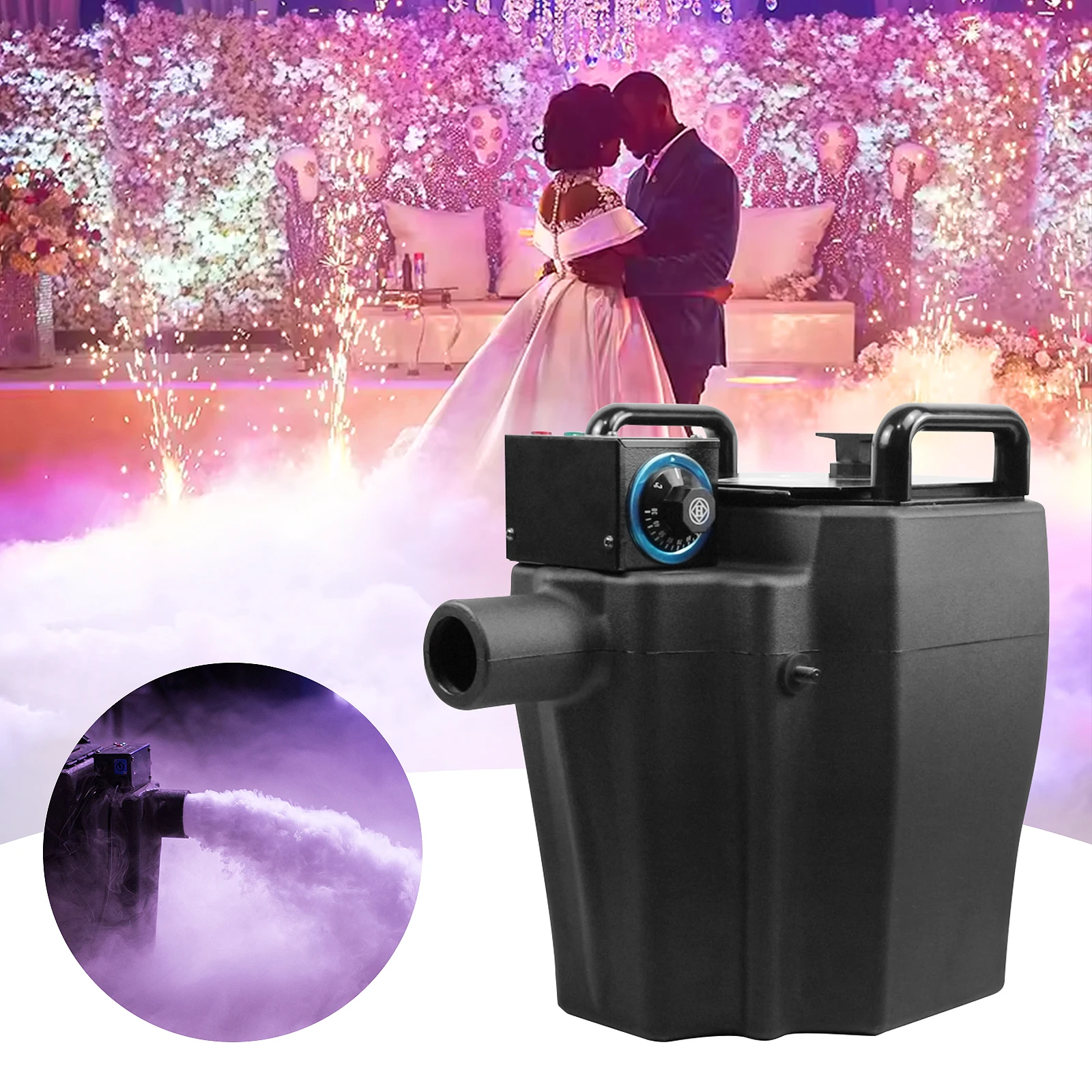 Wholesale Nimbus Dry Ice Smoke Fog Blasting Machine Cold Jet for Wedding Entry Party Commercial Stage Disco Events
Wholesale Nimbus Dry Ice Smoke Fog Blasting Machine Cold Jet for Wedding Entry Party Commercial Stage Disco Events