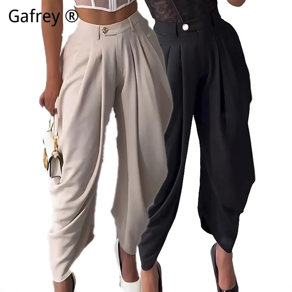 Women's Retro Linen Nine-point Loose Bloomers Solid Color Elegant Versatile Casual Interpolation Bag Carrot Pants Women
Women's Retro Linen Nine-point Loose Bloomers Solid Color Elegant Versatile Casual Interpolation Bag Carrot Pants Women