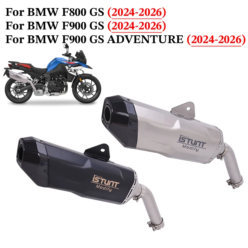 Slip On For BMW F800 F900 GS ADVENTURE 2024 2025 2026 Motorcycle Exhaust System Escape Middle Link Pipe Muffler No DB Killer
Slip On For BMW F800 F900 GS ADVENTURE 2024 2025 2026 Motorcycle Exhaust System Escape Middle Link Pipe Muffler No DB Killer