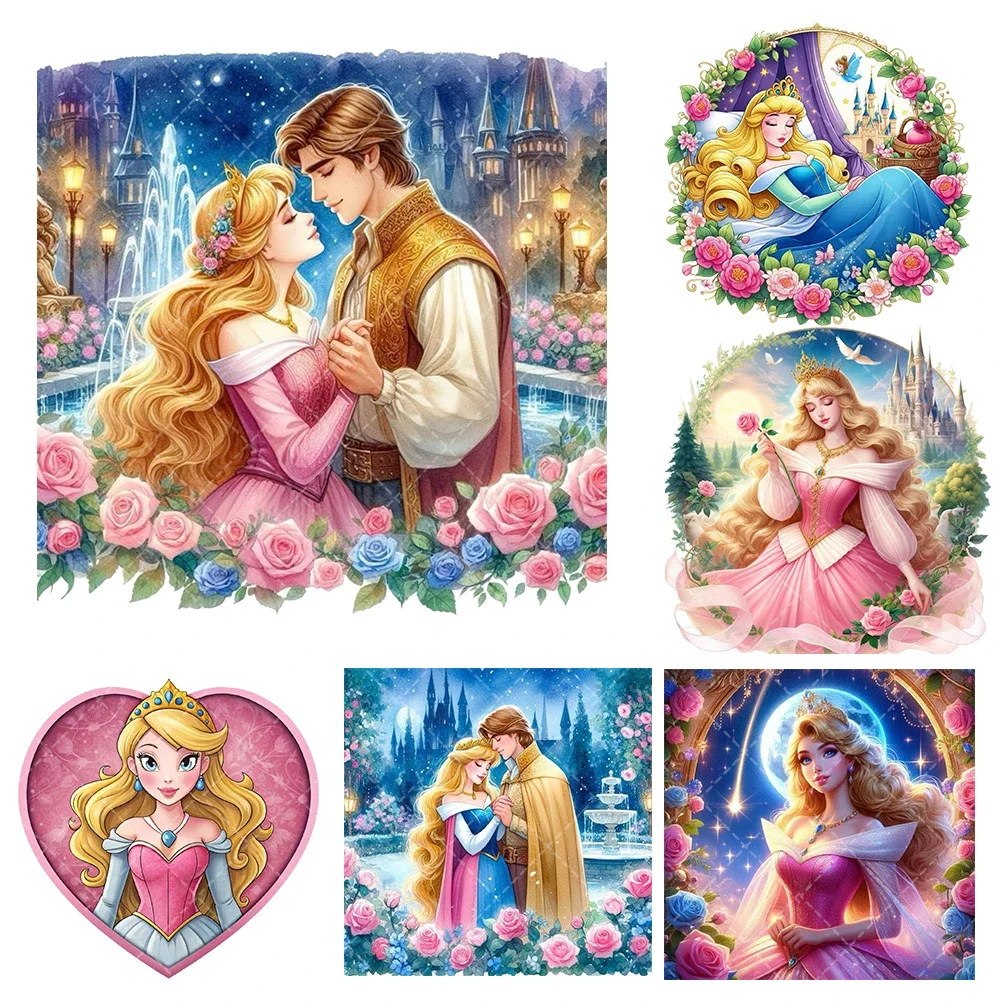 Princess Aurora Disney Iron On Heat Transfer Stickers For Clothes DTF Pinted Vinyl Thermal Appliques Washable T-Shirt Patch
Princess Aurora Disney Iron On Heat Transfer Stickers For Clothes DTF Pinted Vinyl Thermal Appliques Washable T-Shirt Patch