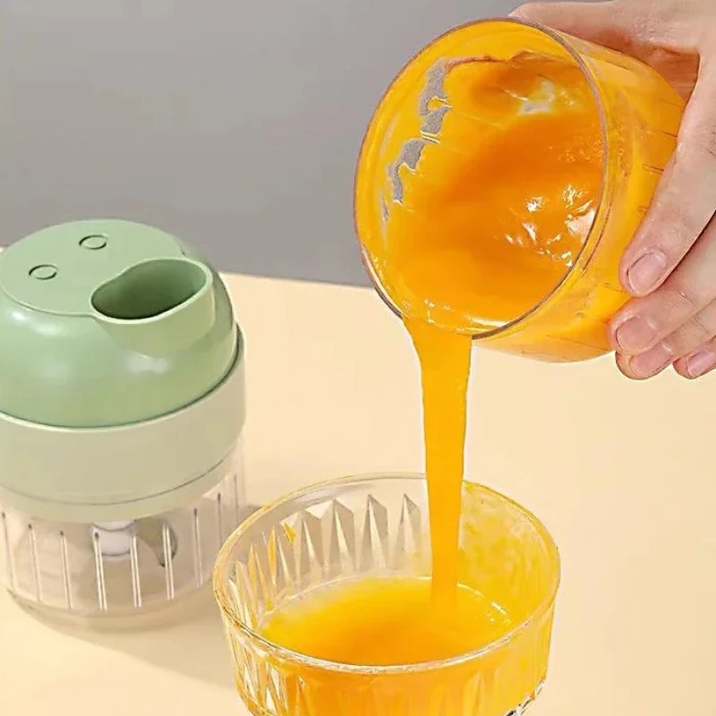 4 in1 Electric Vegetable Cutter Set Handheld Wireless Electrical Garlic Masher Food Chopper Meat Grinder Machine Food Peel Slice
4 in1 Electric Vegetable Cutter Set Handheld Wireless Electrical Garlic Masher Food Chopper Meat Grinder Machine Food Peel Slice