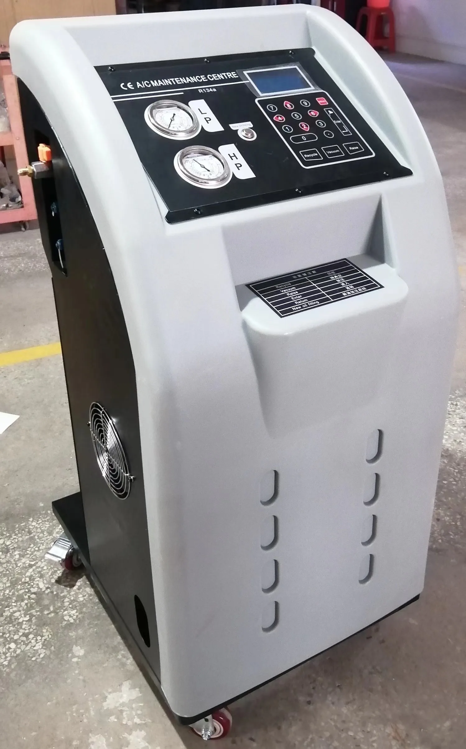 Hot AUTOMOTIVE air Conditioning Charging Tool R134A R1234YF Car Refrigerant AIR Conditioning Recovery Charging Machine
Hot AUTOMOTIVE air Conditioning Charging Tool R134A R1234YF Car Refrigerant AIR Conditioning Recovery Charging Machine