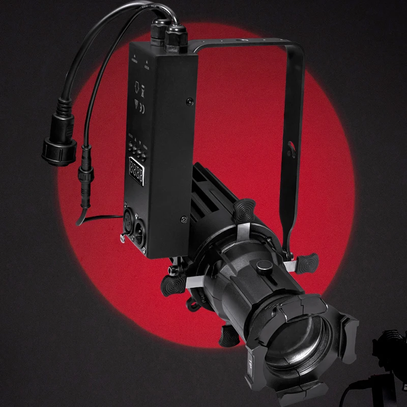 Fixed Focus 40W Ellipsoidal Profile Spotlight 4in1 RGBL Theater Stage Lighting Manual Cutting Follow Projectors
Fixed Focus 40W Ellipsoidal Profile Spotlight 4in1 RGBL Theater Stage Lighting Manual Cutting Follow Projectors