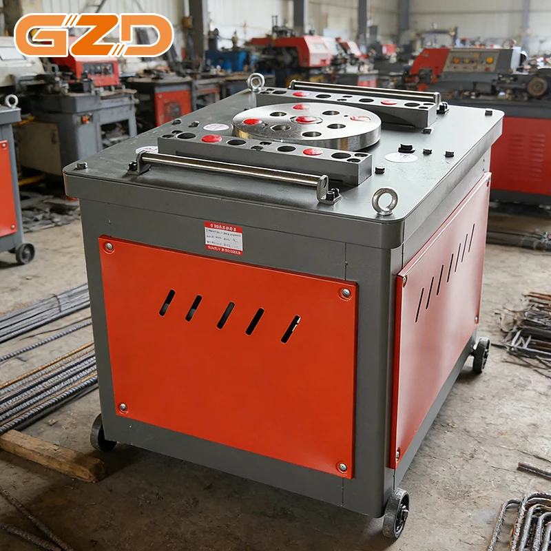 GZD RB40 PLC Controlled 3kW Motor Steel Bar Bending Machine Semi-Automatic Rebar Bender For Construction Use
GZD RB40 PLC Controlled 3kW Motor Steel Bar Bending Machine Semi-Automatic Rebar Bender For Construction Use