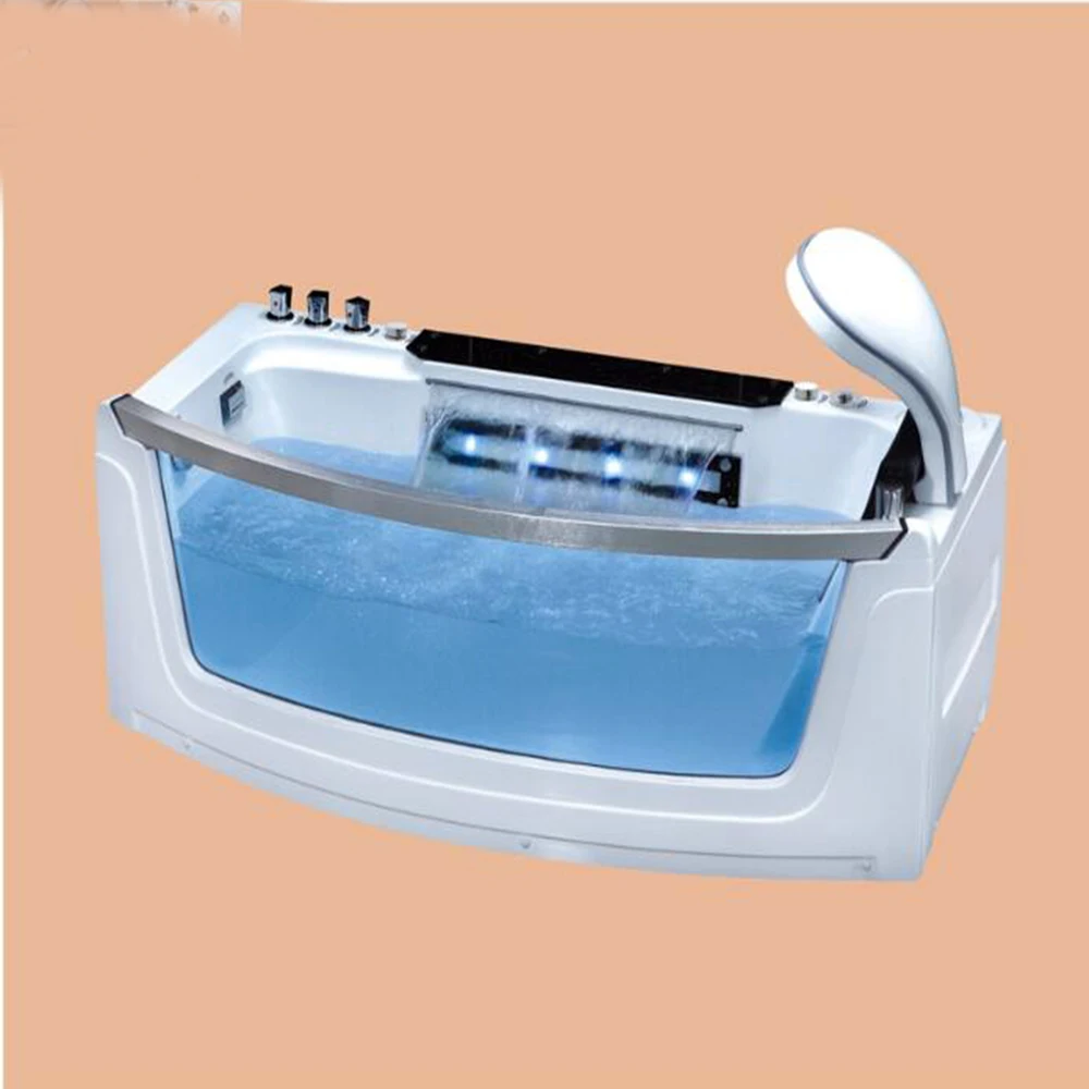 Whirlpool Surfing Colored Lamp Bubble Bathtub Hydromassage Waterfall Tub NS3033A
Whirlpool Surfing Colored Lamp Bubble Bathtub Hydromassage Waterfall Tub NS3033A