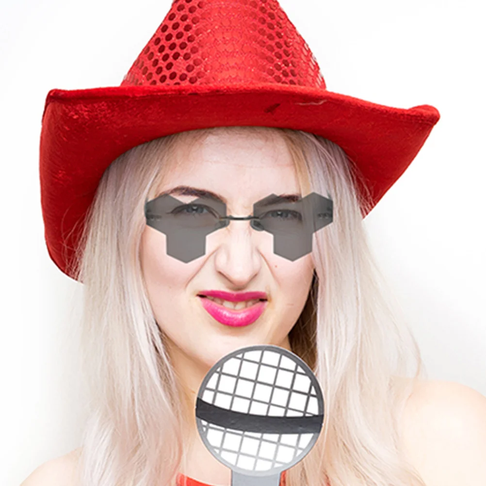 2Pcs PC Material Sunglasses 90s Fun Rimless Women Party Accessories Cool Photo Props Stylish Irregular Lenses Protection
2Pcs PC Material Sunglasses 90s Fun Rimless Women Party Accessories Cool Photo Props Stylish Irregular Lenses Protection