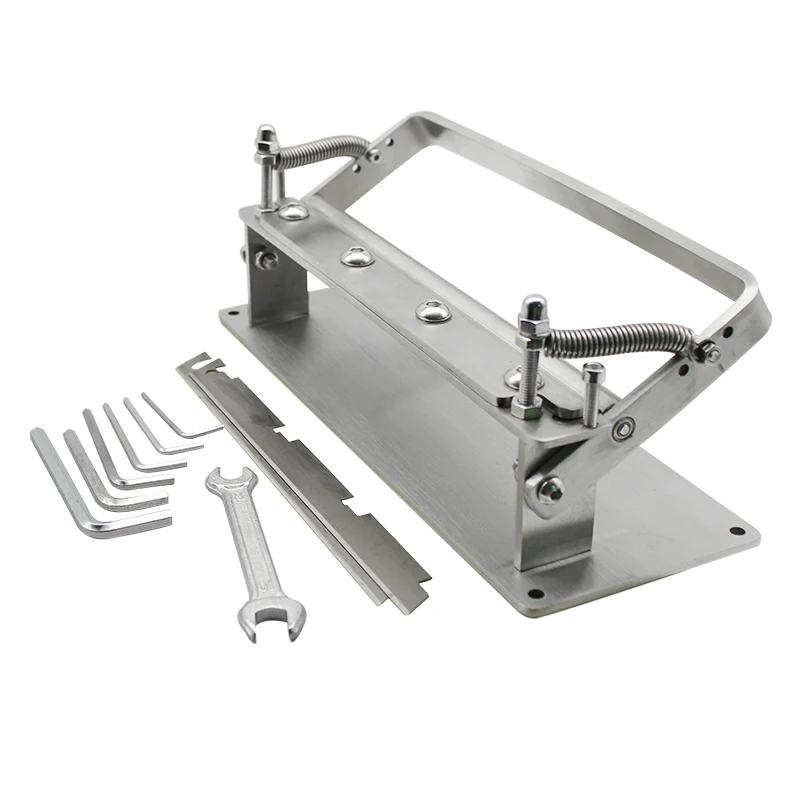 Portable Manual Leather Peeling Machine Stainless Steel Leather Shoveling Peeling Machine Cowhide Sheet Leather Separation Tool
Portable Manual Leather Peeling Machine Stainless Steel Leather Shoveling Peeling Machine Cowhide Sheet Leather Separation Tool