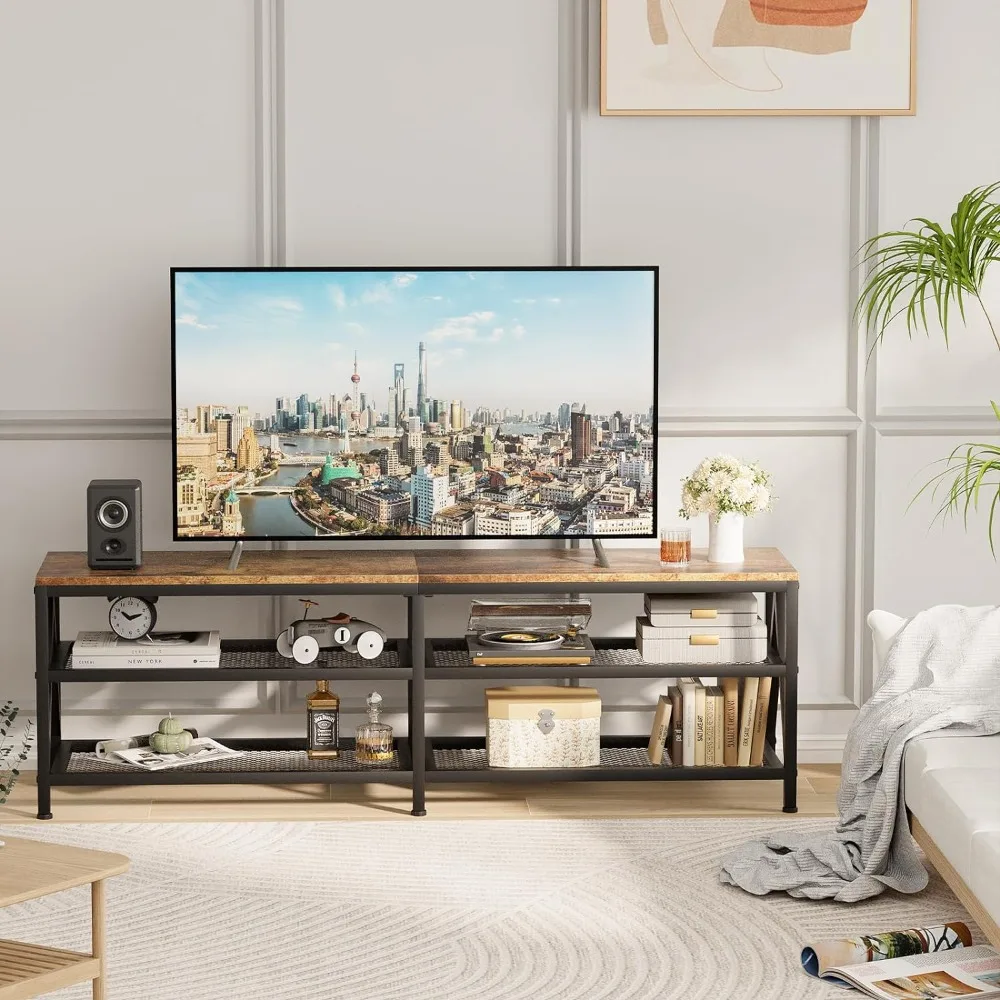 TV stand, TV size up to 75 inches with 3 layers of storage rack, entertainment center TV console table free of shipping
TV stand, TV size up to 75 inches with 3 layers of storage rack, entertainment center TV console table free of shipping