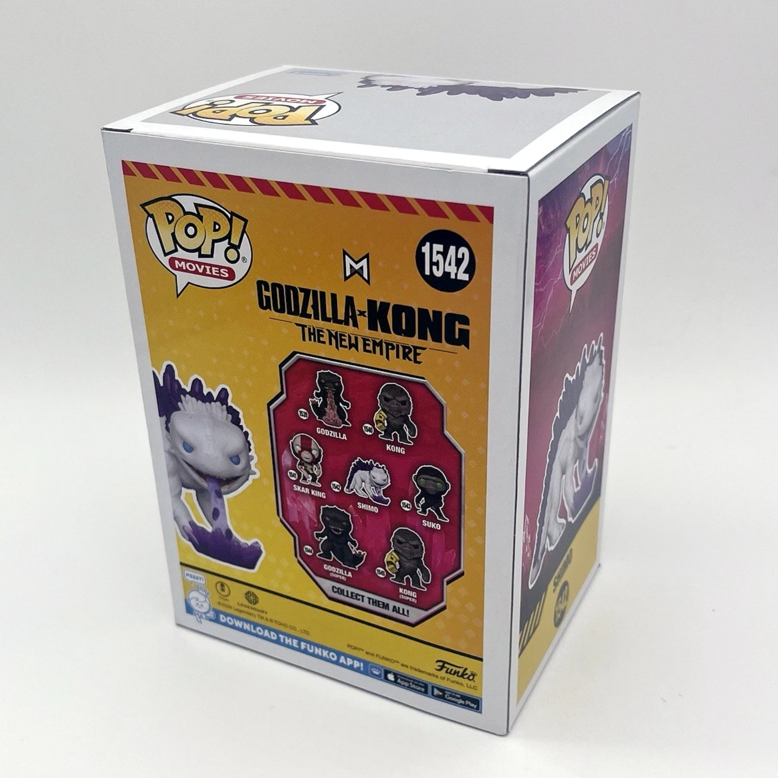 Годзилла и Конг: Новая империя, Шимо с Ice-Ray, виниловая фигурка Funko POP! # 1542 Официальный лицензионный подарок для фанатов ограниченной серии
Годзилла и Конг: Новая империя, Шимо с Ice-Ray, виниловая фигурка Funko POP! # 1542 Официальный лицензионный подарок для фанатов ограниченной серии