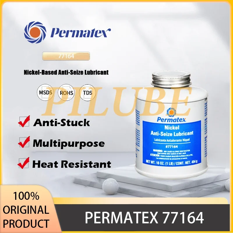 Permatex 77164, высокотемпературная антисеизная смазка на никелевой основе для защиты резьбы и устойчивости к галлонию, оригинальный продукт
Permatex 77164, высокотемпературная антисеизная смазка на никелевой основе для защиты резьбы и устойчивости к галлонию, оригинальный продукт