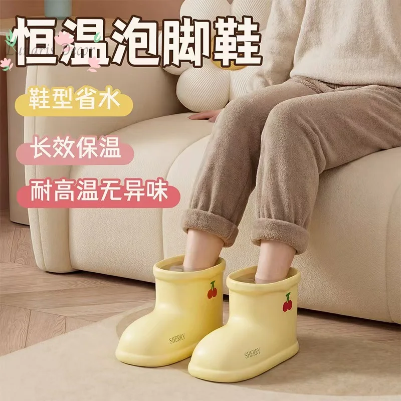 Creative constant temperature foot soaking shoes portable foot bath bucket dormitory foot soaking artifact
Creative constant temperature foot soaking shoes portable foot bath bucket dormitory foot soaking artifact