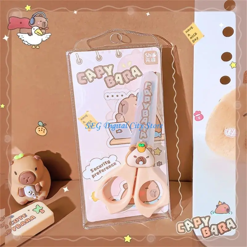 U75B Kid Safety Scissors with Protective Lid For Kid Student Classroom Craft Project
U75B Kid Safety Scissors with Protective Lid For Kid Student Classroom Craft Project