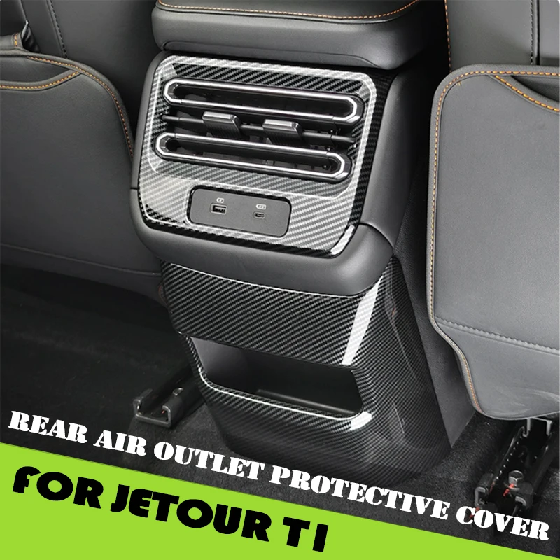 Car Rear Air Outlet Protective Cover Fit for Jetour Shanhai T1 2024 2025 Auto Rear Anti Kick Pad Frame Car Interior Accessories
Car Rear Air Outlet Protective Cover Fit for Jetour Shanhai T1 2024 2025 Auto Rear Anti Kick Pad Frame Car Interior Accessories