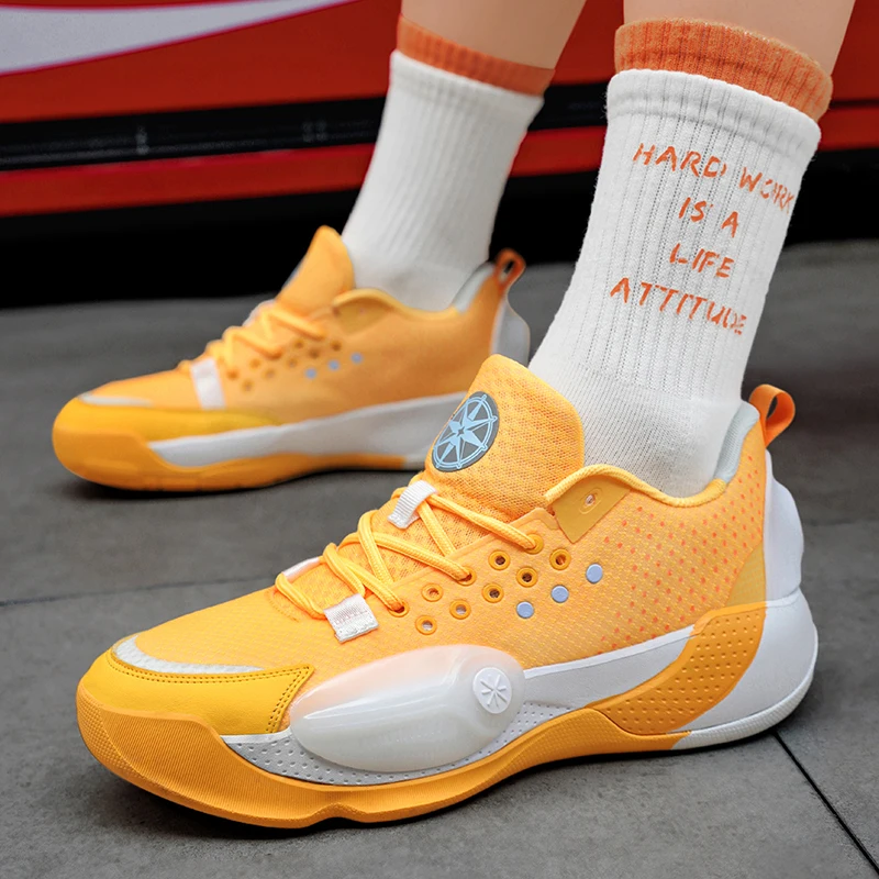 Gym Training Basketball Sneakers Breathable Cushioning Non Slip Wear Resistant High Top Lightweight Athletic Shoes for Men Women
Gym Training Basketball Sneakers Breathable Cushioning Non Slip Wear Resistant High Top Lightweight Athletic Shoes for Men Women