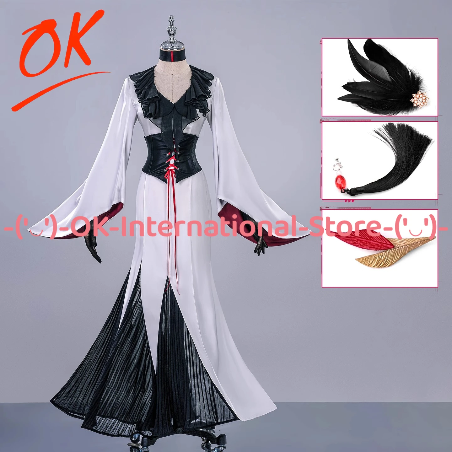 Path to Nowhere Durian Cosplay Costume Dress Prop Female Anime Game Character Outfit Halloween Carnival Party Uniform Suit
Path to Nowhere Durian Cosplay Costume Dress Prop Female Anime Game Character Outfit Halloween Carnival Party Uniform Suit