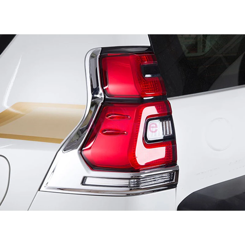 For Toyota Land Cruiser Prado FJ150 2018 Taillight Cover Car Rear Light Overlay Lamp Stickers Trim Chrome Styling Accessories
For Toyota Land Cruiser Prado FJ150 2018 Taillight Cover Car Rear Light Overlay Lamp Stickers Trim Chrome Styling Accessories