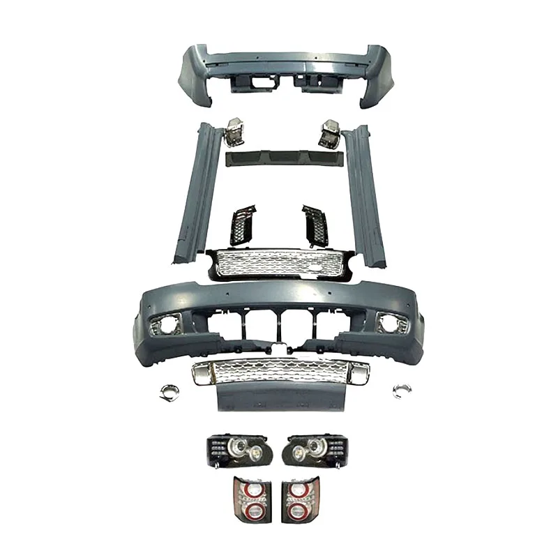 For Range Rover upgraded Genesis Edition 2009-2013 body kit Genesis Edition modified front rear bumper
For Range Rover upgraded Genesis Edition 2009-2013 body kit Genesis Edition modified front rear bumper