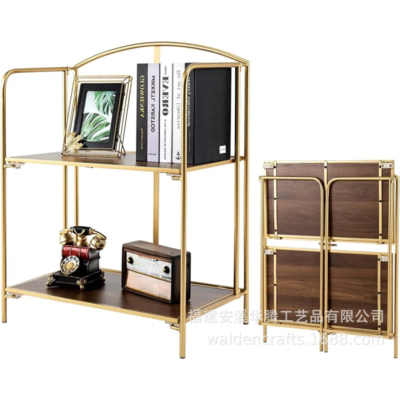 Folding Bookshelf European Double Shelf Foldable Household Storage Shelf Shelf
Folding Bookshelf European Double Shelf Foldable Household Storage Shelf Shelf