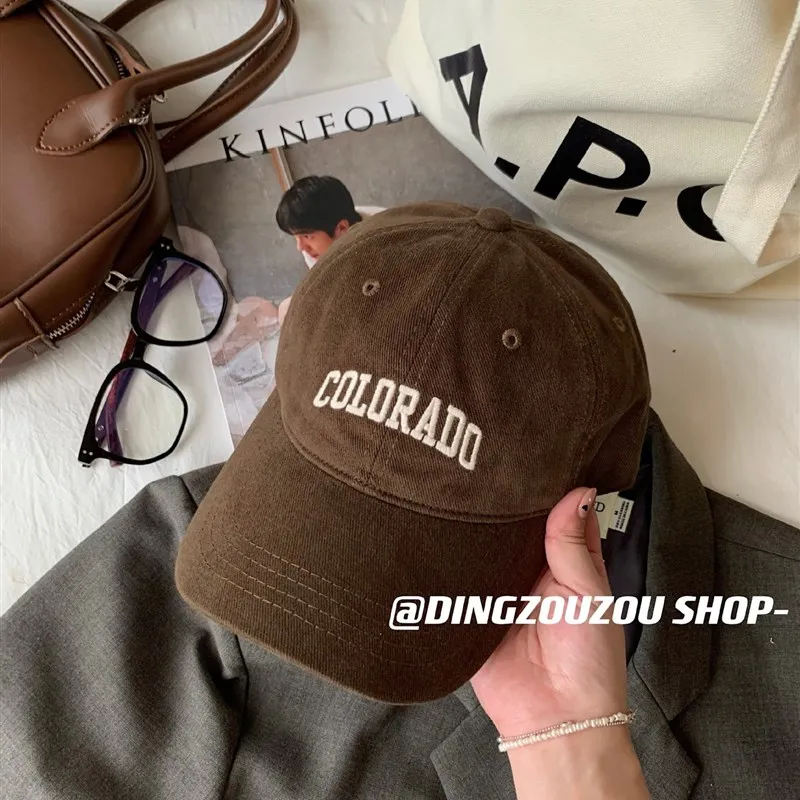 Stylish Korean Baseball Cap Women's Soft Top Embroidered Hat Trendy Autumn Face Slimming Winter Duckbill Cap Retro Style
Stylish Korean Baseball Cap Women's Soft Top Embroidered Hat Trendy Autumn Face Slimming Winter Duckbill Cap Retro Style