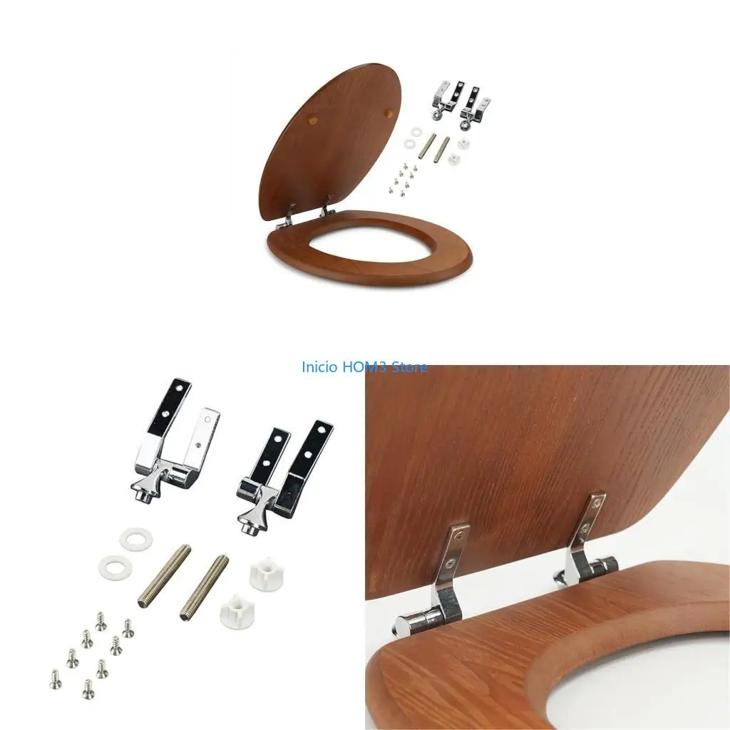 A5YD Zincs Alloys Toilet Cover Mounting Connector Toilet Seats Top Lid Fix Hinge
A5YD Zincs Alloys Toilet Cover Mounting Connector Toilet Seats Top Lid Fix Hinge
