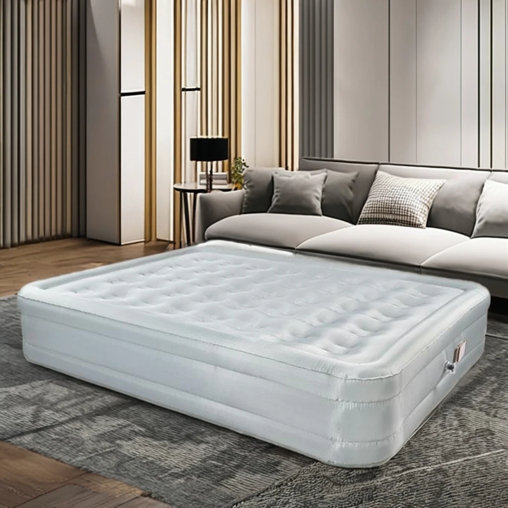 hit productCustom Logo Durable Modern PVC Double Bed Air Mattress Built-In Pump for Camping Home Furniture Hospital Hotel Use Tr
hit productCustom Logo Durable Modern PVC Double Bed Air Mattress Built-In Pump for Camping Home Furniture Hospital Hotel Use Tr