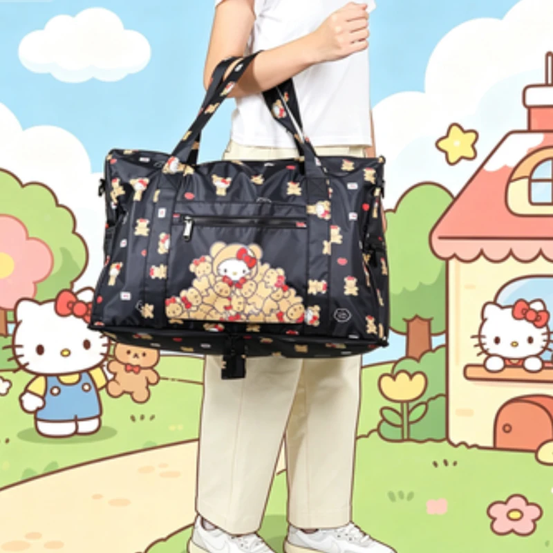 Kawaii Large Capacity Travel Bag Travel Bag Cartoon Hello Kittys Fold Bags for Woman Cute Printing Tote Bag Portable
Kawaii Large Capacity Travel Bag Travel Bag Cartoon Hello Kittys Fold Bags for Woman Cute Printing Tote Bag Portable