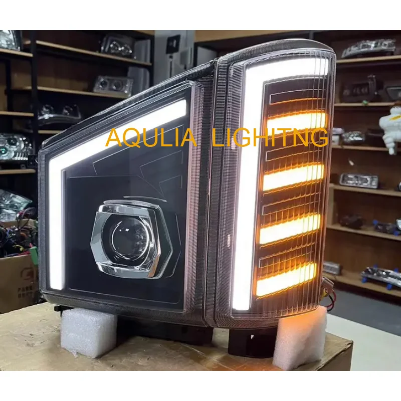 2 PCS LHD New Design Head Lamp With Lens And Corner Lamp Fit For ISUZU New 100P Truck Headlight
2 PCS LHD New Design Head Lamp With Lens And Corner Lamp Fit For ISUZU New 100P Truck Headlight
