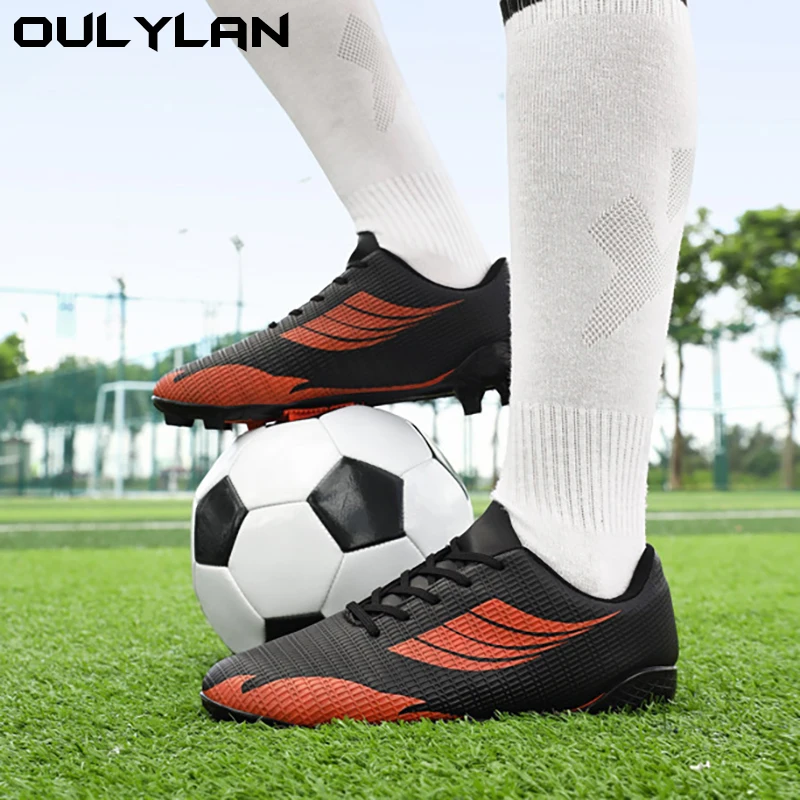 Soft Comfortable Sport Shoes Unisex Lightweight Anti-skid Anti-collision Safe Toe Abrasion Resistant Sole Football Boots
Soft Comfortable Sport Shoes Unisex Lightweight Anti-skid Anti-collision Safe Toe Abrasion Resistant Sole Football Boots