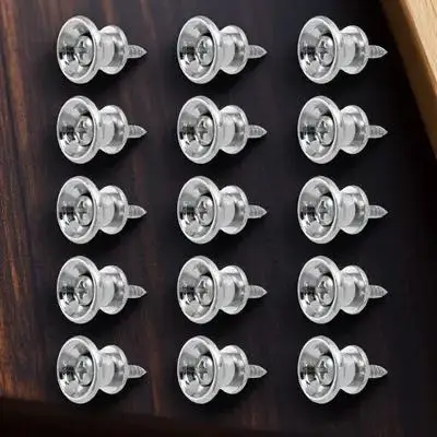 15pcs Locks Durable Metal Strap Buckle For Electric Bass Acoustic Guitar Fixator Peg Nail Non-Slip Strap Button Guitar Non-Fall
15pcs Locks Durable Metal Strap Buckle For Electric Bass Acoustic Guitar Fixator Peg Nail Non-Slip Strap Button Guitar Non-Fall