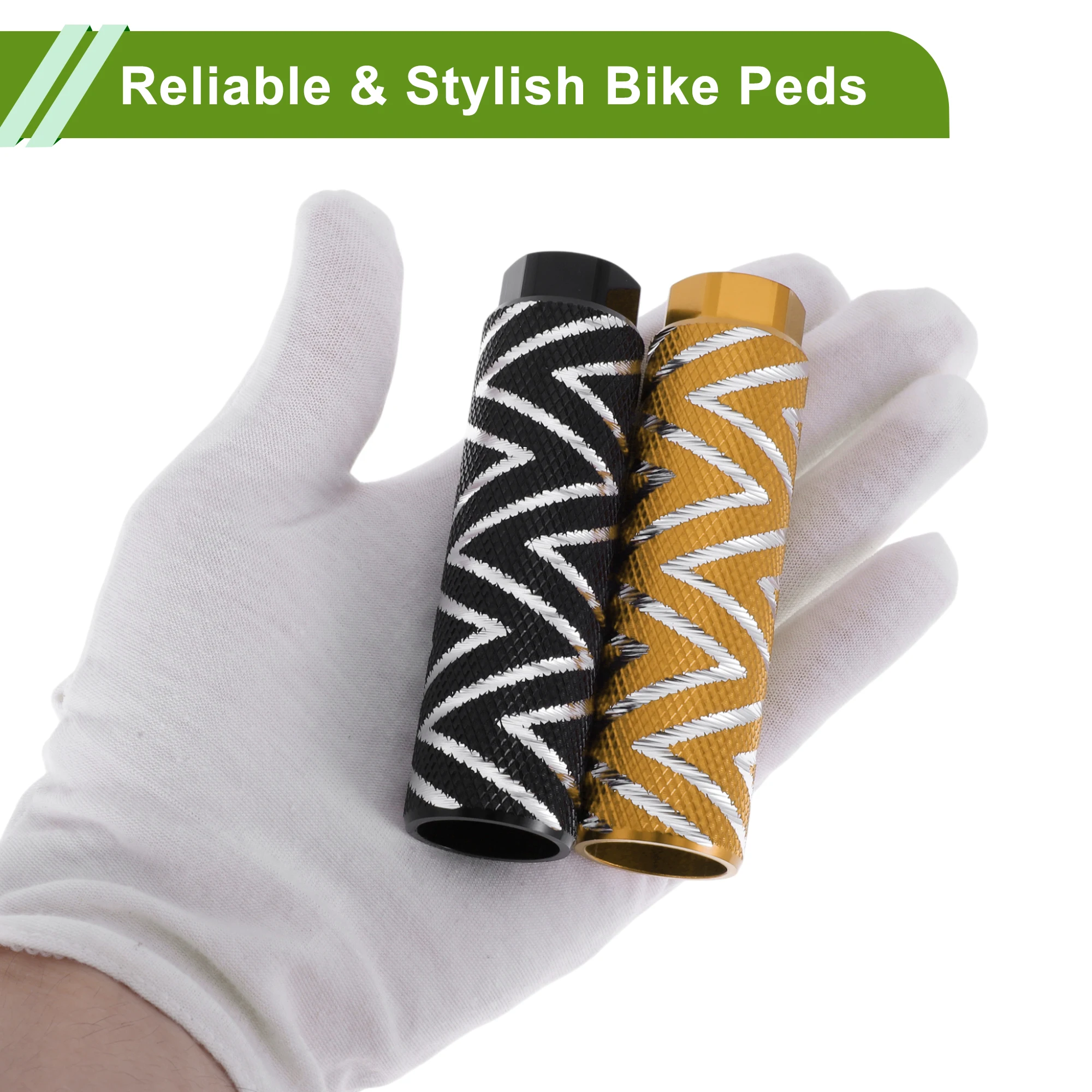 X Autohaux противоскользящие велосипедные подножки длиной 100 мм, волнистая текстура, подставки для задних сидений велосипеда, велосипедные подножки, оси 3/8 дюйма, черный, золотой тон
X Autohaux противоскользящие велосипедные подножки длиной 100 мм, волнистая текстура, подставки для задних сидений велосипеда, велосипедные подножки, оси 3/8 дюйма, черный, золотой тон