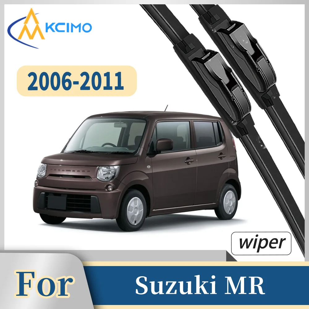 Premium Rubber Front Windscreen Wiper Blades For Suzuki MR Wagon MF22S 2006-2011 Smooth Wiping Waterproof Windshield Kit 2Pcs
Premium Rubber Front Windscreen Wiper Blades For Suzuki MR Wagon MF22S 2006-2011 Smooth Wiping Waterproof Windshield Kit 2Pcs
