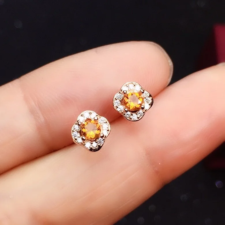 Small Cute Gemstone Stud Earrings for Daily Wear 3mm VVS Grade Natural Citrine Earrings 18K Gold Plating Jewelry
Small Cute Gemstone Stud Earrings for Daily Wear 3mm VVS Grade Natural Citrine Earrings 18K Gold Plating Jewelry