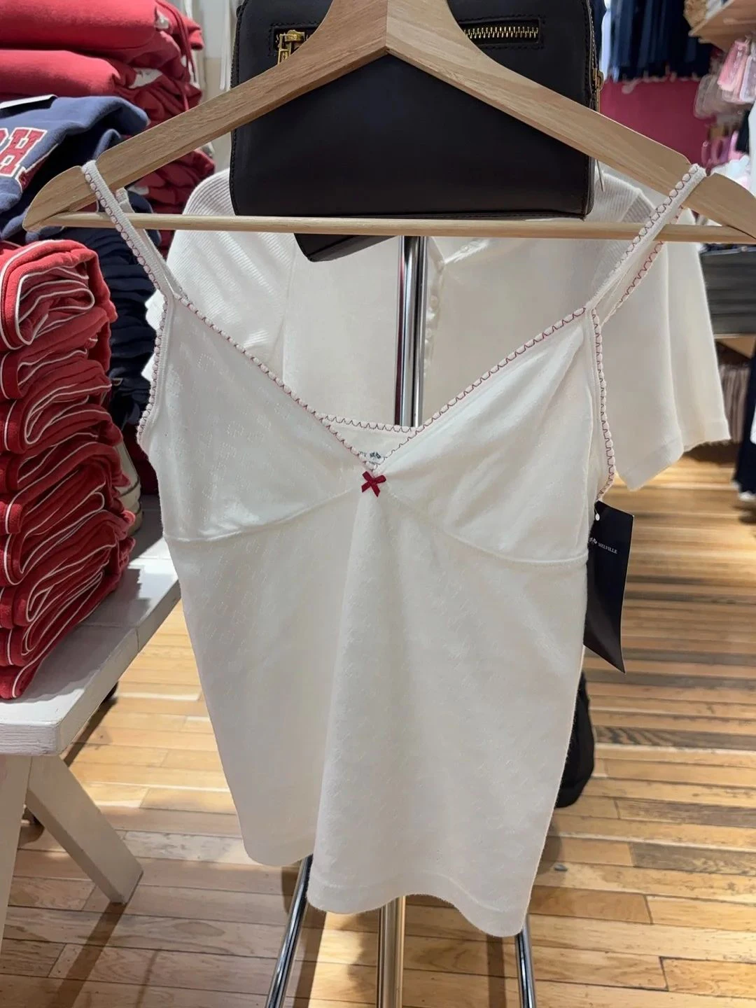 Hearts Eyelet Backless Slim Tank Top Woman Summer Bow V-neck Cotton Camisole White Casual Sweet Cute Vest All-match Y2k Tops New
Hearts Eyelet Backless Slim Tank Top Woman Summer Bow V-neck Cotton Camisole White Casual Sweet Cute Vest All-match Y2k Tops New