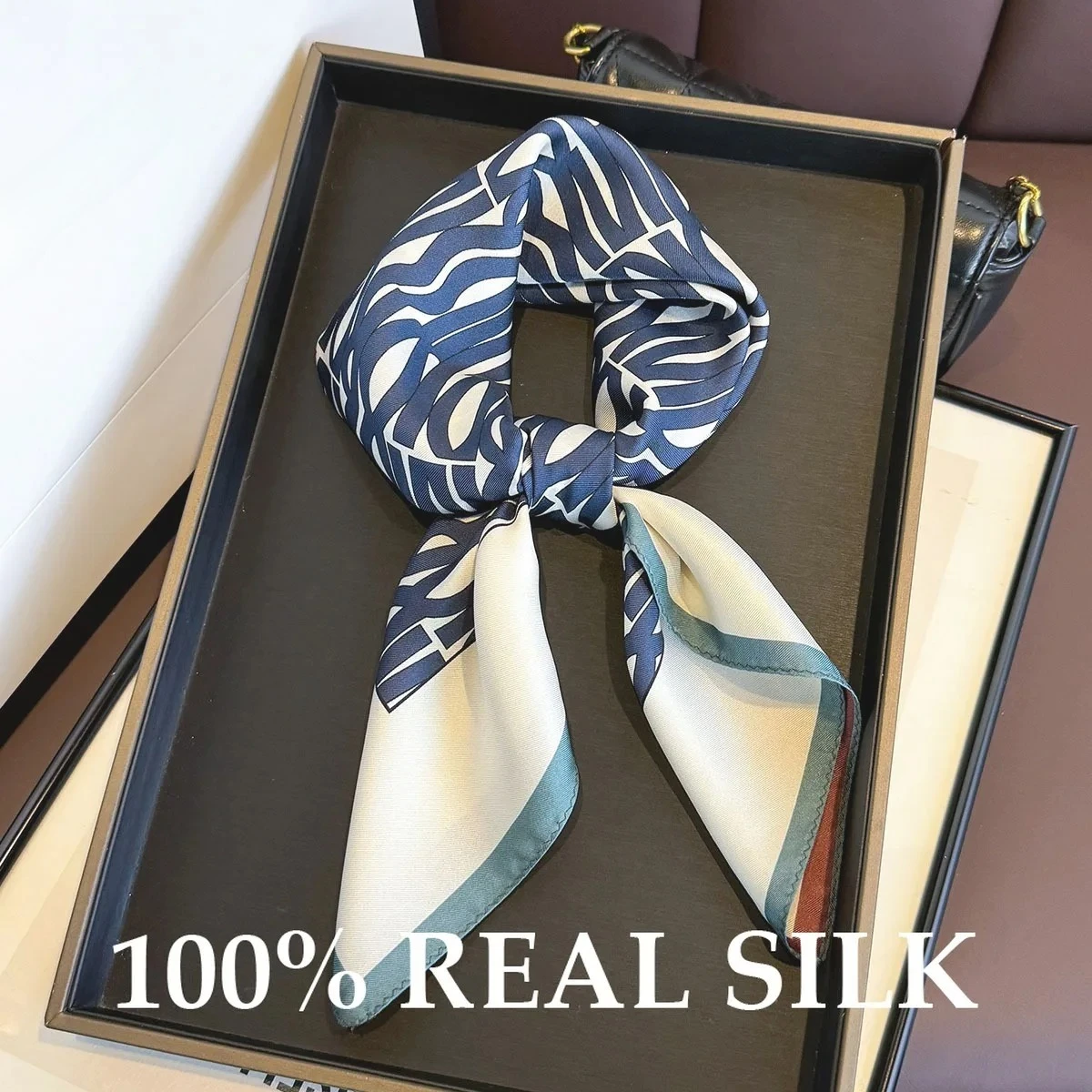 100% Real Pure Silk Scarf Women Luxury Square Scarves Hairband Foulard Bandana Neckerchief Headkerchief Shawl Wrap Hijab Poncho
100% Real Pure Silk Scarf Women Luxury Square Scarves Hairband Foulard Bandana Neckerchief Headkerchief Shawl Wrap Hijab Poncho