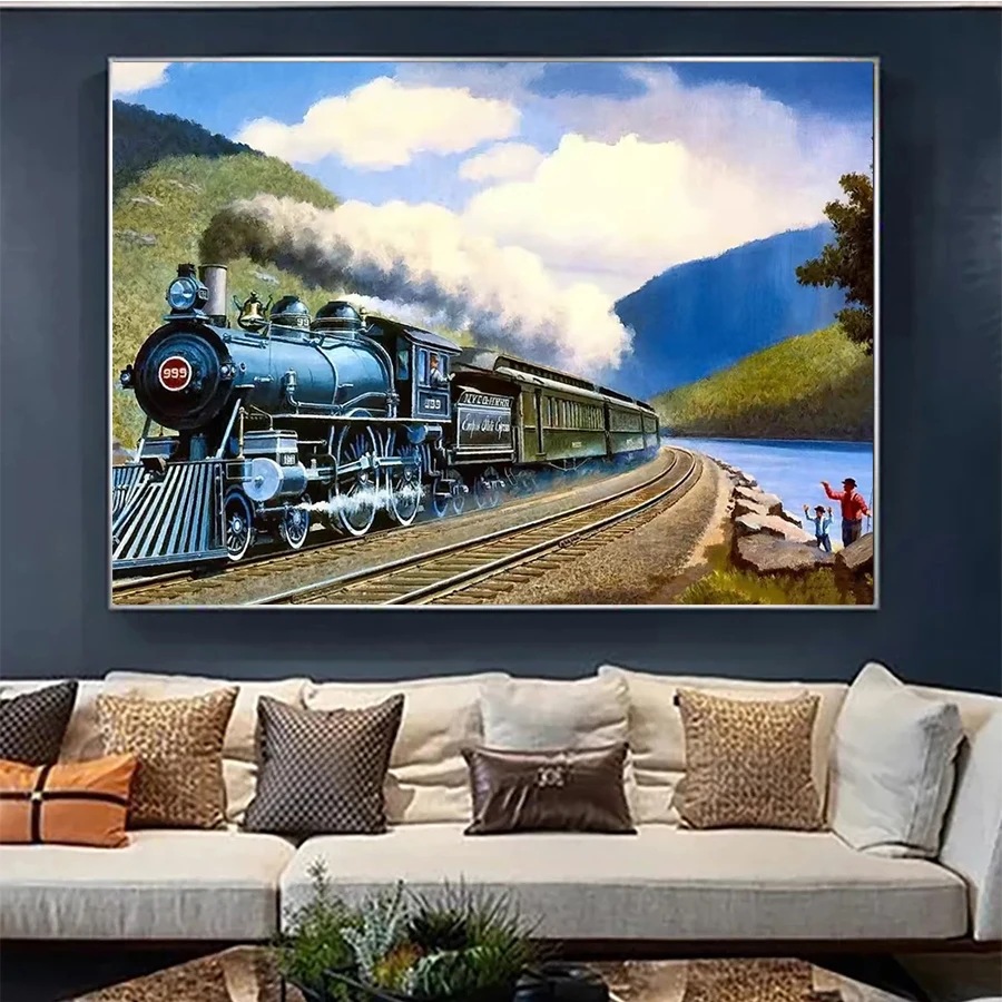 5D DIY Алмазная вышивка Набор для рисования Новый природный пейзаж Паровой поезд Мозаика Искусство Украшение для взрослых Подарок
5D DIY Алмазная вышивка Набор для рисования Новый природный пейзаж Паровой поезд Мозаика Искусство Украшение для взрослых Подарок