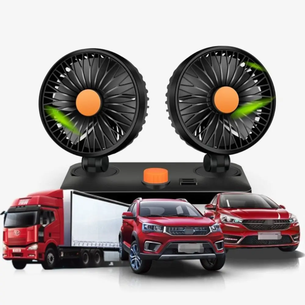 2-speed Car Air Conditioner Fan 12V 24V Multi-functional Car Cooling Fan Durable USB Charging Car Air Outlet Fan Home Cooler
2-speed Car Air Conditioner Fan 12V 24V Multi-functional Car Cooling Fan Durable USB Charging Car Air Outlet Fan Home Cooler