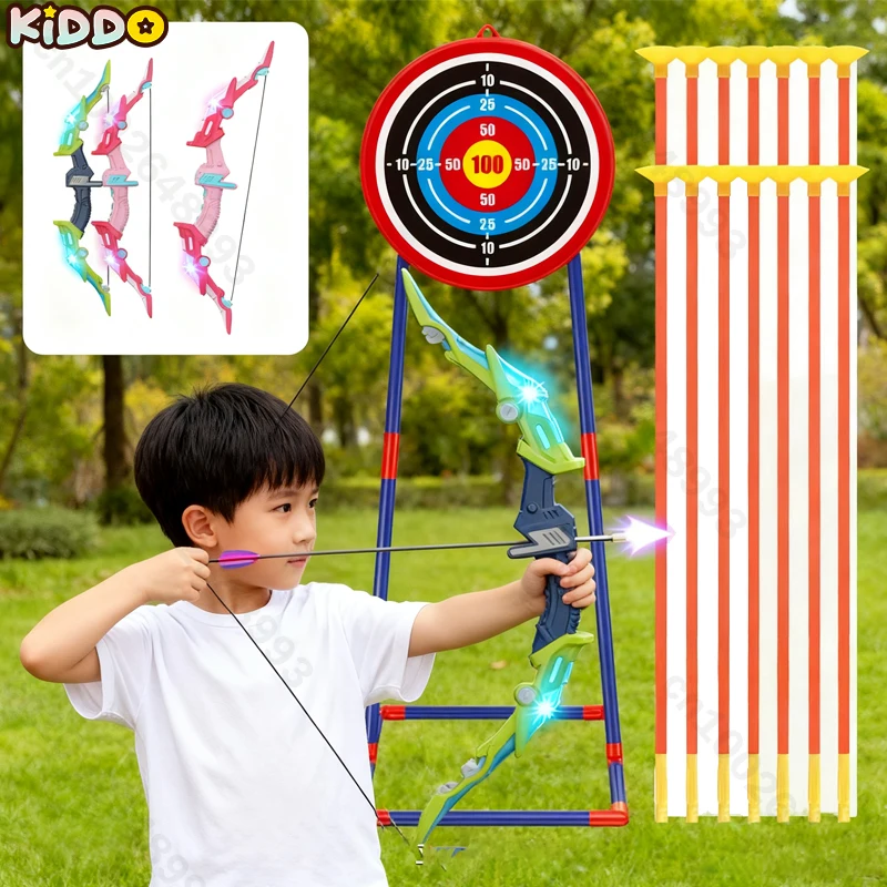 Детский набор луков и стрел, набор игрушек для стрельбы из лука, легкие игрушки для дома и улицы для мальчиков и девочек, развлекательное оборудование, Рождественский подарок
Детский набор луков и стрел, набор игрушек для стрельбы из лука, легкие игрушки для дома и улицы для мальчиков и девочек, развлекательное оборудование, Рождественский подарок