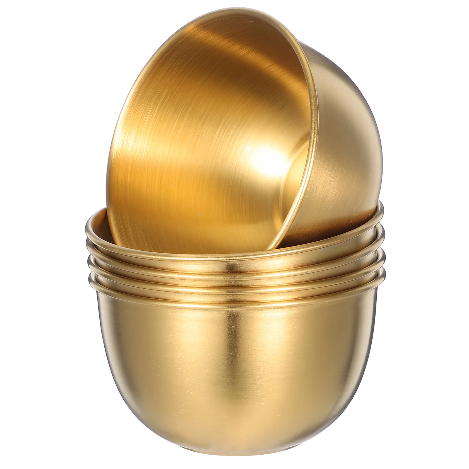 5pcs Dipping Sauce Dish Foodgrade Stainless Steel Bowls Reusable Stackable Kitchen Accessories Mini Containers
5pcs Dipping Sauce Dish Foodgrade Stainless Steel Bowls Reusable Stackable Kitchen Accessories Mini Containers