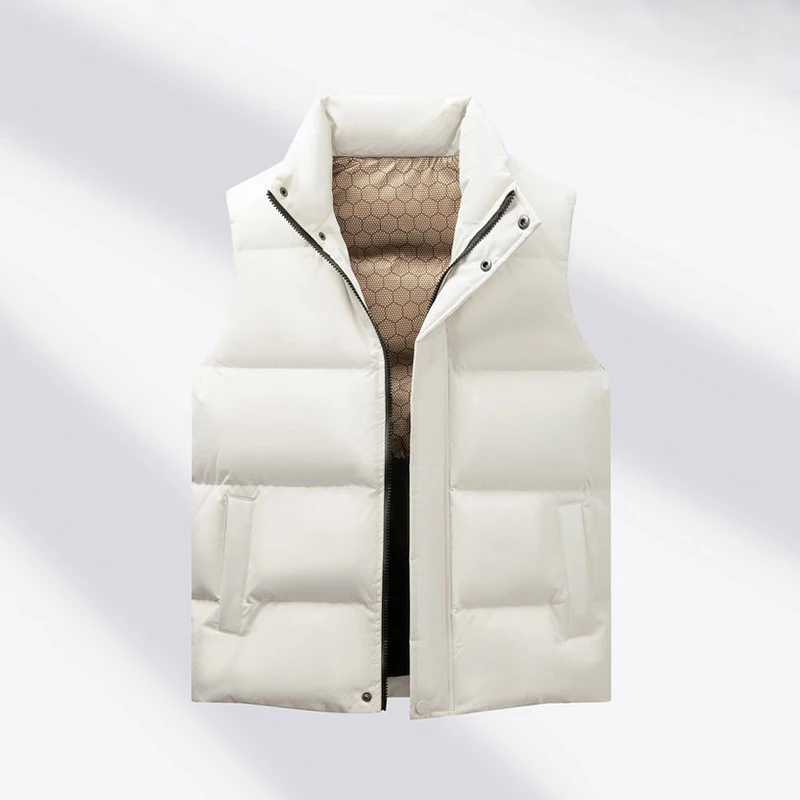 Высококачественный мужской пуховый жилет YR2398: повседневная свободная верхняя одежда в городском стиле, модная, теплая, из полиэфирного волокна
Высококачественный мужской пуховый жилет YR2398: повседневная свободная верхняя одежда в городском стиле, модная, теплая, из полиэфирного волокна