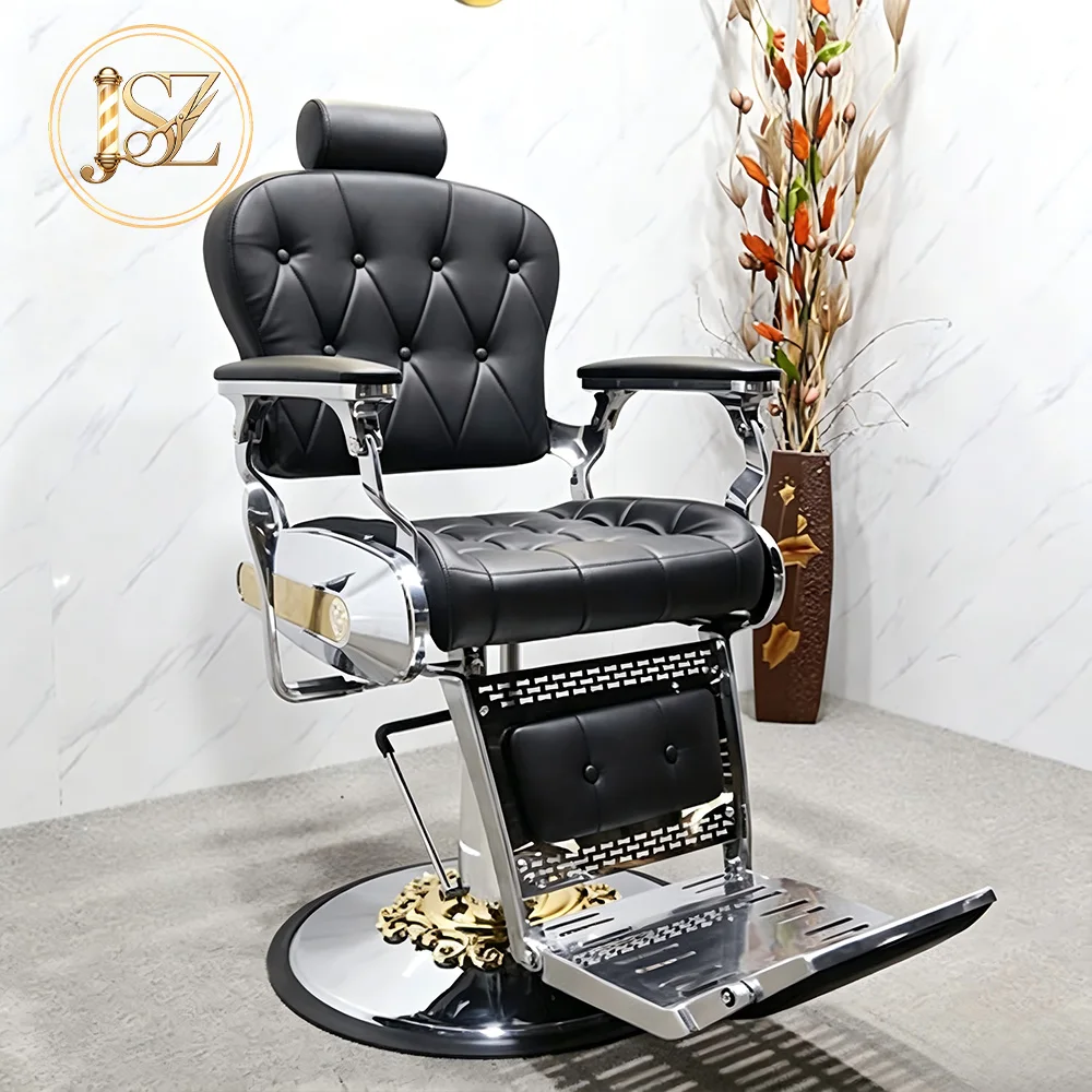 Traditional Vintage Barber Chair Antique Style Shaving Cutting Chair for Men Salon
Traditional Vintage Barber Chair Antique Style Shaving Cutting Chair for Men Salon