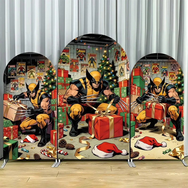 Arch Backdrop Cover Single Side Wolverine Holiday Festive Christmas Gifts Santa Party Decoration Photo Booth Background Props
Arch Backdrop Cover Single Side Wolverine Holiday Festive Christmas Gifts Santa Party Decoration Photo Booth Background Props