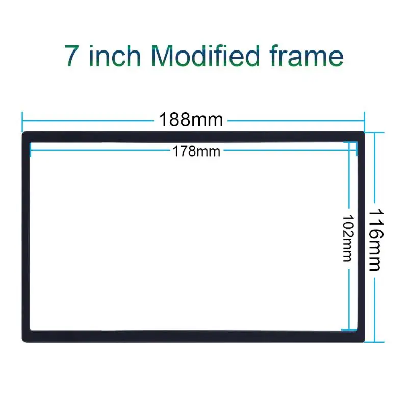 Car Stereo Universal 2Din Frame Radio Panel GPS Fascia Bezel for Dashboard Upgrade Double Din Audio Replacement
Car Stereo Universal 2Din Frame Radio Panel GPS Fascia Bezel for Dashboard Upgrade Double Din Audio Replacement