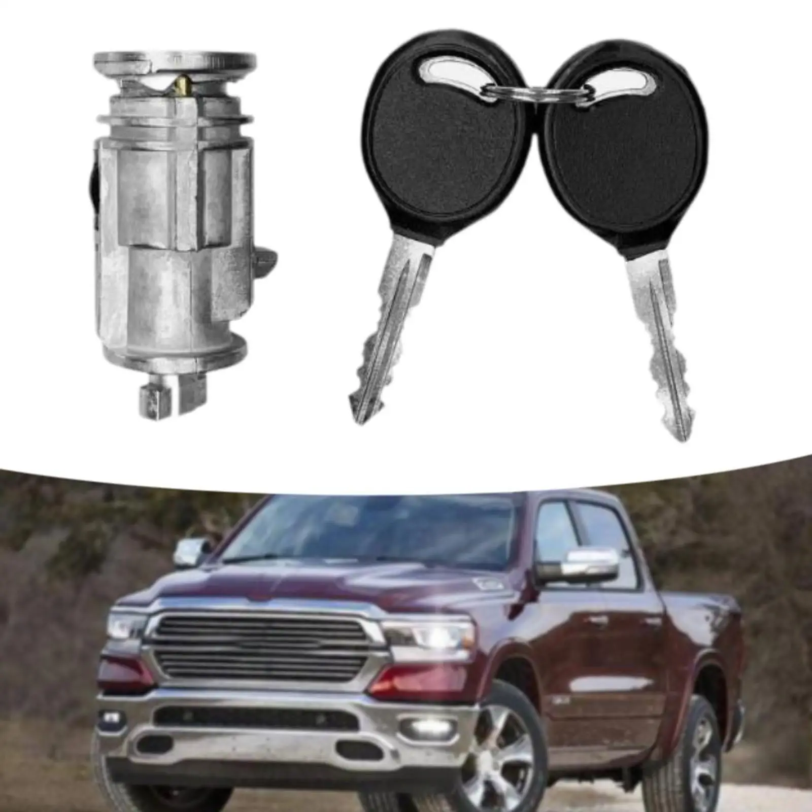 Ignition Lock Cylinder Switch 924-709 Repair Replacement Keyed Ignition Lock Cylinder with Keys for 2001-2007
Ignition Lock Cylinder Switch 924-709 Repair Replacement Keyed Ignition Lock Cylinder with Keys for 2001-2007