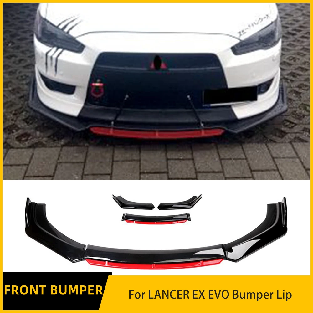 For Lancer EX EVO 2015-2016 High Quality Car Front Bumper Splitter Lip Diffuser Spoiler Accessories Fiber Look ABS Sport Package
For Lancer EX EVO 2015-2016 High Quality Car Front Bumper Splitter Lip Diffuser Spoiler Accessories Fiber Look ABS Sport Package