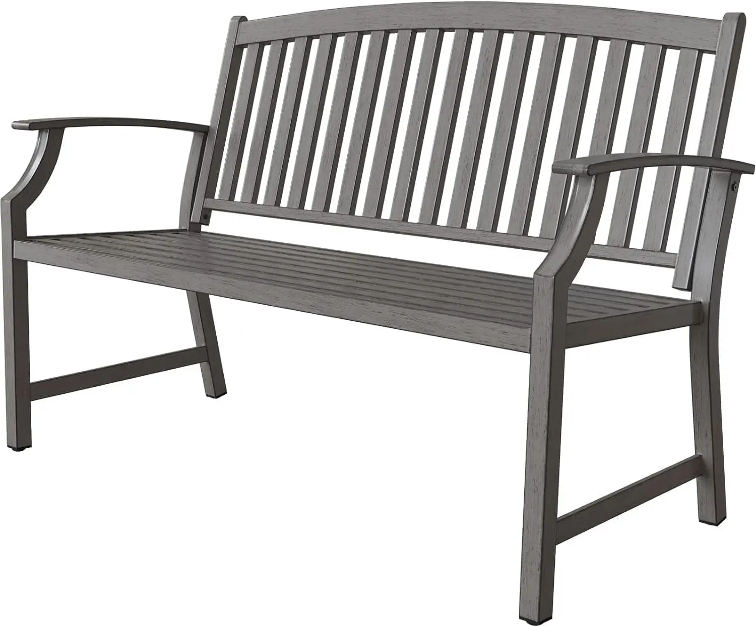 Grand patio Farmhouse Outdoor Bench, Garden Benches with Anti-Rust Aluminum, Faux Wood Grain Finish Frame Patio Bench
Grand patio Farmhouse Outdoor Bench, Garden Benches with Anti-Rust Aluminum, Faux Wood Grain Finish Frame Patio Bench