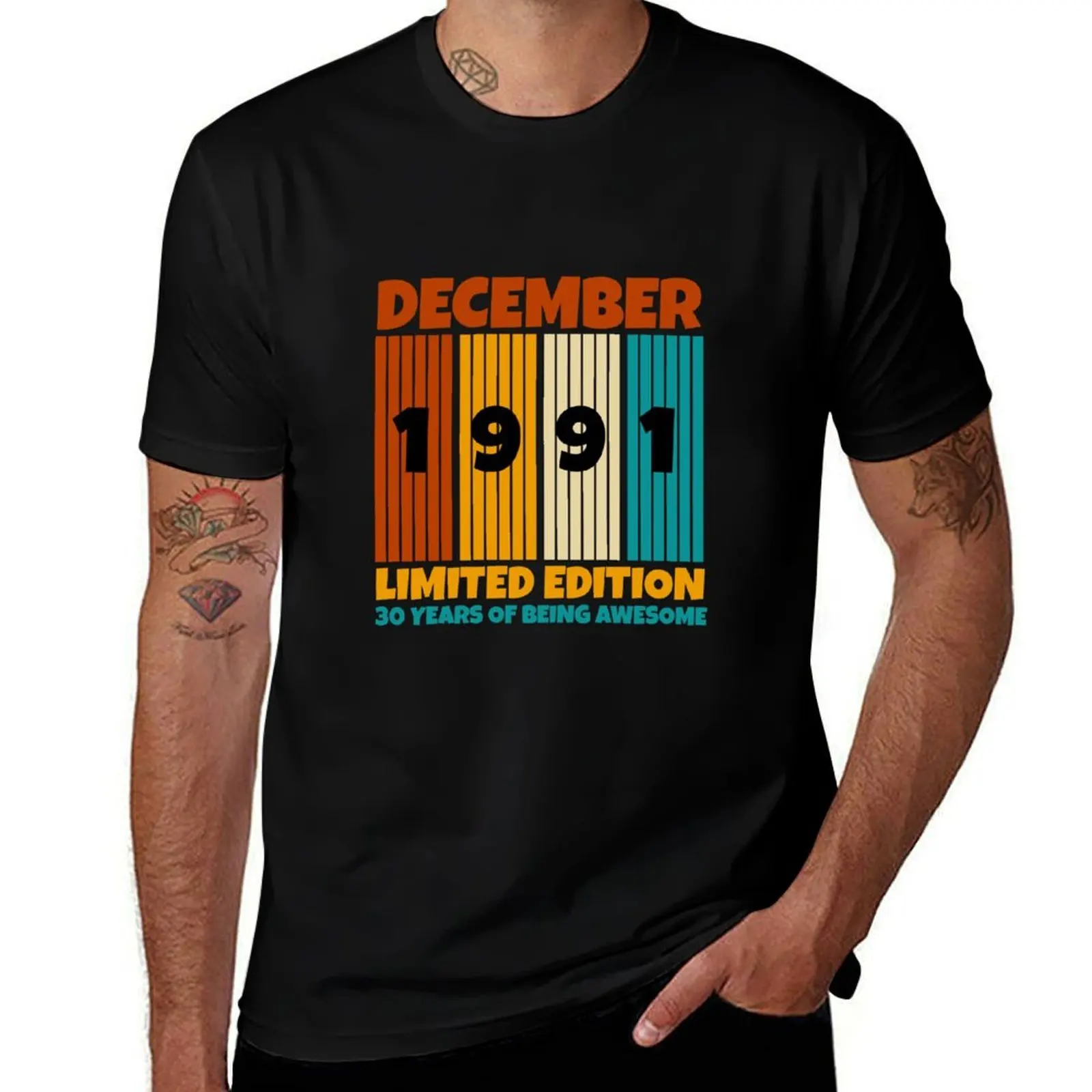 December 1991 Limited Edition 30 Years of Being Awesome T-Shirt Dry Fit Athletic Short Sleeve Shirt
December 1991 Limited Edition 30 Years of Being Awesome T-Shirt Dry Fit Athletic Short Sleeve Shirt