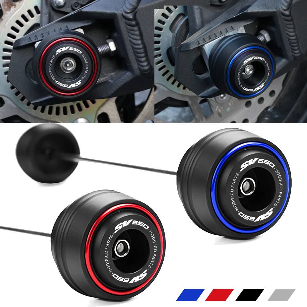 For SUZUKI SV650 SV650X SV650S SV650 X S SV 650 X 1999-2023 2024 2025 Motorcycle Rear Wheel Axle Crash Protector Pad Accessories
For SUZUKI SV650 SV650X SV650S SV650 X S SV 650 X 1999-2023 2024 2025 Motorcycle Rear Wheel Axle Crash Protector Pad Accessories