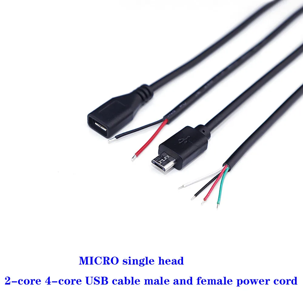 1pcs Micro USB Power Supply Cable 2Pin 4Pin Male Female Wire Jack Charger Charging Cord Extension Connector DIY Data Cable 0.3M
1pcs Micro USB Power Supply Cable 2Pin 4Pin Male Female Wire Jack Charger Charging Cord Extension Connector DIY Data Cable 0.3M